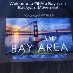 Fil-Am Bay Area - Signage at entrance.