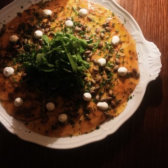 Contessa - Boston - Two words: SQUASH CARPACCIO. You need to get this. No excuses. I know it sounds weird but trust me. - Italian Near Me - Boston, Massachusetts Contessa - Boston - Two words: SQUASH CARPACCIO. You need to get this. No excuses. I know it sounds weird but trust me. - Italian Near Me - Boston, Massachusetts