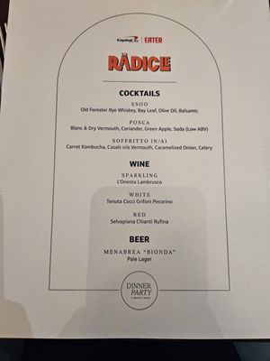 Menu photo 1 The Radicle Chicago, IL Menu photo 1 The Radicle Chicago, IL