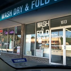 Coin Laundry Wash-Fold Service - Front entrance