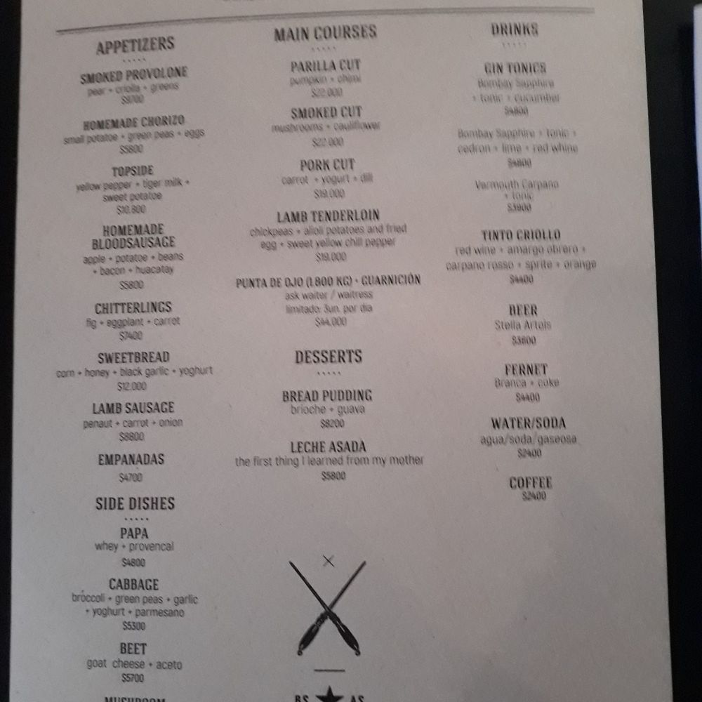 Main menu December 2023