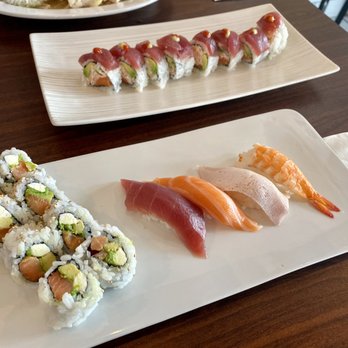Kaizen - Sushi Bar & Asian Kitchen - Sushi Lunch Sampler - Sushi Bars Near Me - Rowlett, Texas Kaizen - Sushi Bar & Asian Kitchen - Sushi Lunch Sampler - Sushi Bars Near Me - Rowlett, Texas