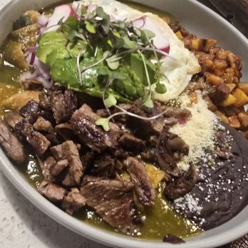 Casa Luna Brunch & Bar - Steak chiliquiles - Breakfast & Brunch Near Me - Covina, California Casa Luna Brunch & Bar - Steak chiliquiles - Breakfast & Brunch Near Me - Covina, California