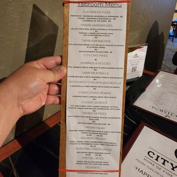 City Cafe - Taproom menu - Salad Near Me - Yuba City, California