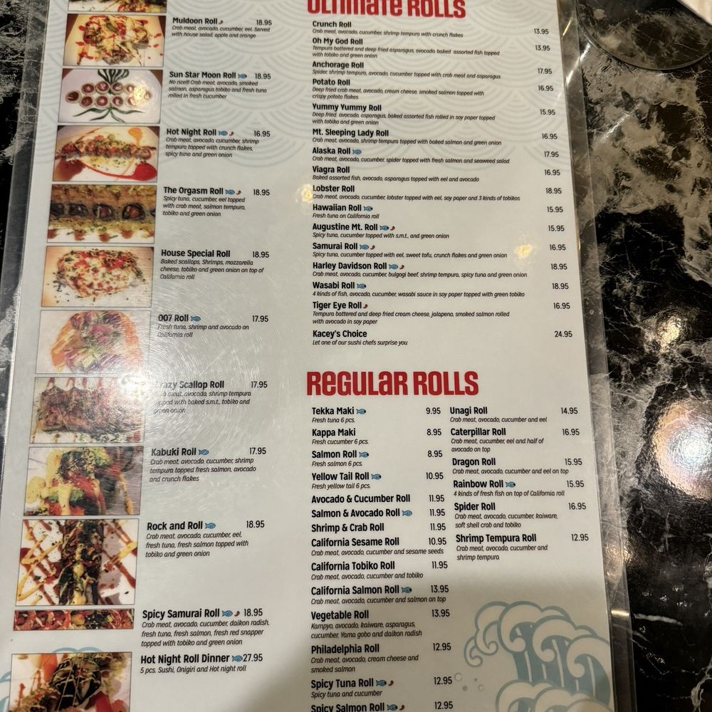 Menu Menu