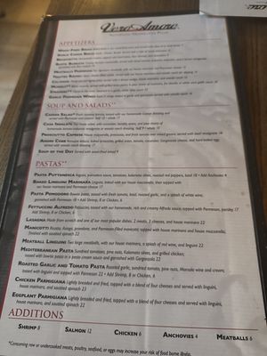 Menu photo 3 Vero Amore - Swan Tucson, AZ