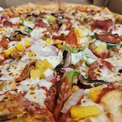 Papa Johns Pizza - LARGE SUPREME + PINEAPPLE