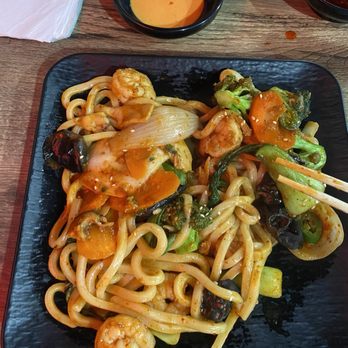 O'daku - Personalized Shrimp Seafood Stir Fry Noodle - Sushi Bars Near Me - Austin, Texas O'daku - Personalized Shrimp Seafood Stir Fry Noodle - Sushi Bars Near Me - Austin, Texas