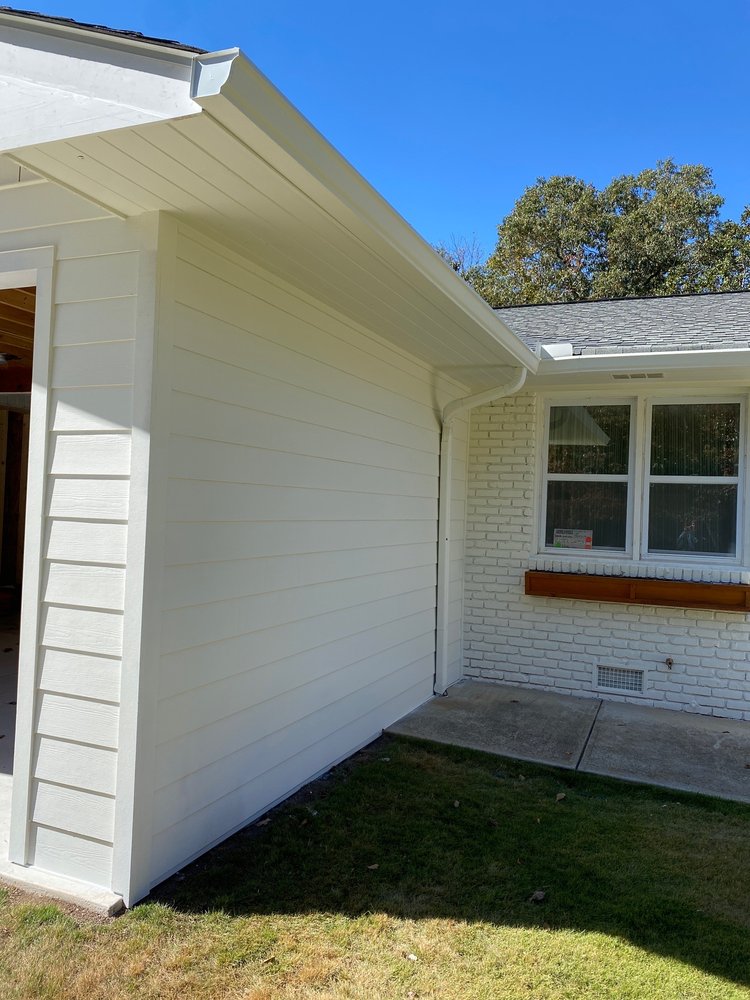 Slide of Arc Gutter Cleaning
