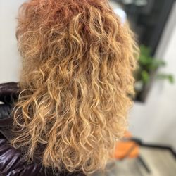 After hair color
