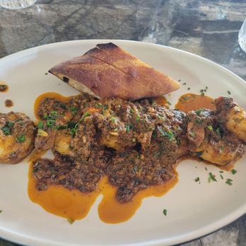 Tesota - 09.02.24 Amazing harissa shrimps. It's all about the sauce. - Comfort Food Near Me - Phoenix, Arizona Tesota - 09.02.24 Amazing harissa shrimps. It's all about the sauce. - Comfort Food Near Me - Phoenix, Arizona