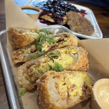 Breakfast - Breakfast egg rolls - Breakfast & Brunch Near Me - New Braunfels, Texas