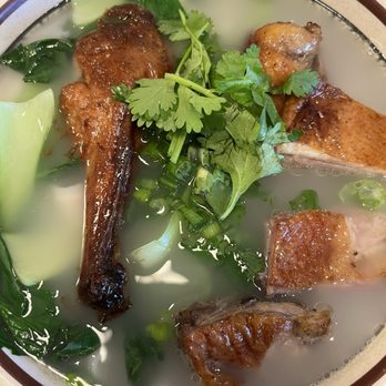 KungFu Kitchen - Roast Duck Hand-Cut Noodle with Soup - Chinese Near Me - Brookline, Massachusetts