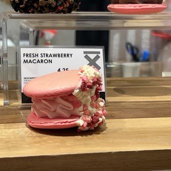 Ten Thousand Coffee - Strawberry Macaron - Coffee & Tea Near Me - New York, New York Ten Thousand Coffee - Strawberry Macaron - Coffee & Tea Near Me - New York, New York