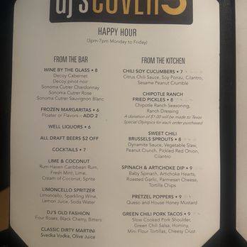 Dj's Bar and Grill - Updated happy hour menu - Sports Bars Near Me - San Antonio, Texas Dj's Bar and Grill - Updated happy hour menu - Sports Bars Near Me - San Antonio, Texas