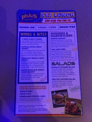 Pluckers Wing Bar by null