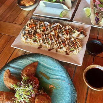 The Crouching Lion - Classic mandu, crab sushi roll, & tacos - Beer Bar Near Me - Kaaawa, Hawaii The Crouching Lion - Classic mandu, crab sushi roll, & tacos - Beer Bar Near Me - Kaaawa, Hawaii
