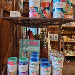 Moongate - Swig life! 
Great insulated drink ware that is dishwasher safe and has an anti-slip silicone bottom.