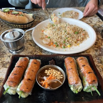 Pho Ha #7 - Spring rolls with pork sausage - Vietnamese Near Me - Riverside, California