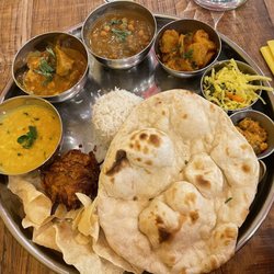 Chai St Indian Street Kitchen - Vegan thali