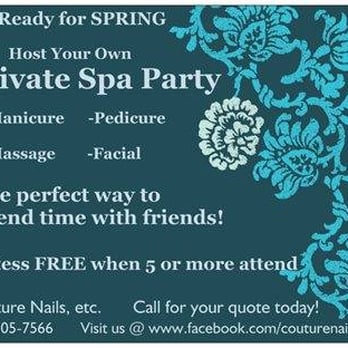 Couture Nails, Etc - PRIVATE SPA PARTY-In Salon or On Location - Nail Salons Near Me - Wynantskill, New York Couture Nails, Etc - PRIVATE SPA PARTY-In Salon or On Location - Nail Salons Near Me - Wynantskill, New York