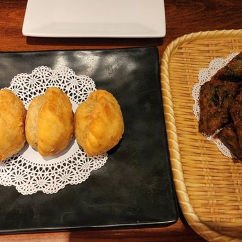 Thai72 - Curry puff, chive pancake - Thai Near Me - New York, New York Thai72 - Curry puff, chive pancake - Thai Near Me - New York, New York