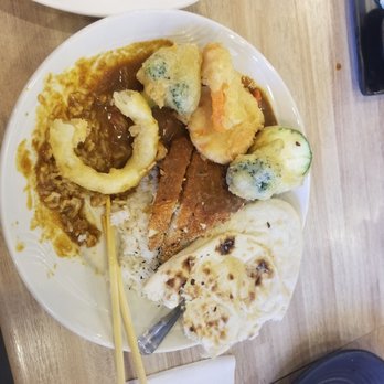 JA Ramen Curry - Vegetable tempura added. Very good. - Ramen Near Me - Tucson, Arizona JA Ramen Curry - Vegetable tempura added. Very good. - Ramen Near Me - Tucson, Arizona