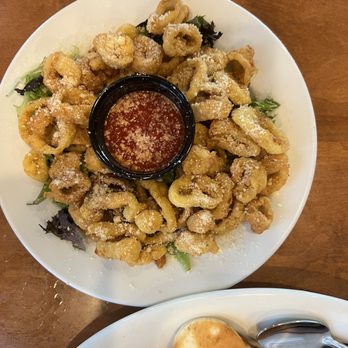 Decoys Seafood - Calamari with peppers - Seafood Near Me - Suffolk, Virginia Decoys Seafood - Calamari with peppers - Seafood Near Me - Suffolk, Virginia