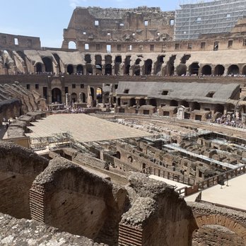 Colosseum - View from inside - Landmarks & Historical Buildings Near Me - Rome, RM