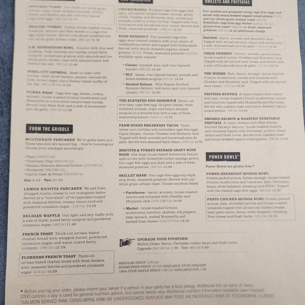 First Watch - Menu - Breakfast & Brunch Near Me - Fredericksburg, Virginia First Watch - Menu - Breakfast & Brunch Near Me - Fredericksburg, Virginia