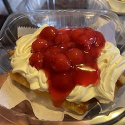 Peach Cobbler Factory - CHERRY BELGIAN WAFFLE