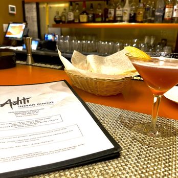 Aditi Indian Dining - French Martini - Indian Near Me - Alexandria, Virginia