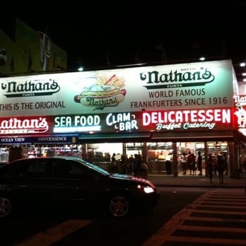Nathan's Famous - Hot Dogs Near Me - Brooklyn, New York