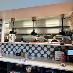 Grace Pizza and Shakes - Open kitchen