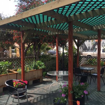 Evolution Fast Food - Outside seating - Vegetarian Near Me - San Diego, California Evolution Fast Food - Outside seating - Vegetarian Near Me - San Diego, California