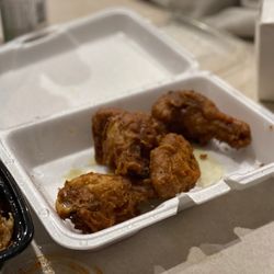 Thai Flavors - 4 of the 6 wings.