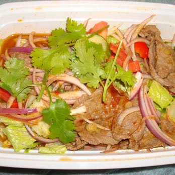 Bangkok Square - yum beef - Thai Near Me - Gainesville, Florida