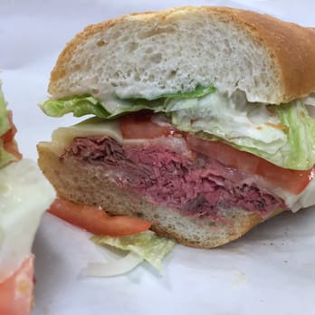 Heavy Bear Deli - Roast beef, melted provolone, lettuce, tomato, onion, horseradish mayo on hero...$8 - Delis Near Me - Yorktown Heights, New York