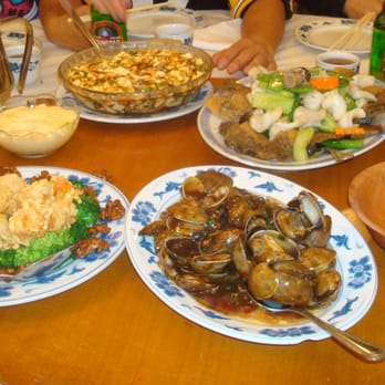 Queens Seafood Restaurant - Shrimp with walnut (Hop toh ha). Spicy Tofu (Mapo dofu), Fish dish, Clams (chow heen). - Seafood Near Me - Elmhurst, New York Queens Seafood Restaurant - Shrimp with walnut (Hop toh ha). Spicy Tofu (Mapo dofu), Fish dish, Clams (chow heen). - Seafood Near Me - Elmhurst, New York