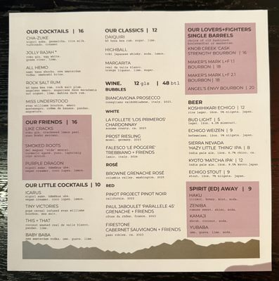 Menu photo 3 Little Plum Honolulu, HI