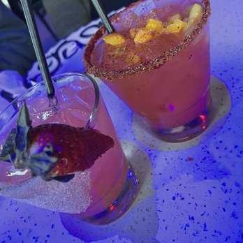 Kalaveras - Novia fresa and chamoyada drink. The chamoyada drink was better and sweeter. - Bars Near Me - Riverside, California Kalaveras - Novia fresa and chamoyada drink. The chamoyada drink was better and sweeter. - Bars Near Me - Riverside, California