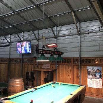 Fort Hill Public House - Outdoor pool table. - American Near Me - Willamina, Oregon