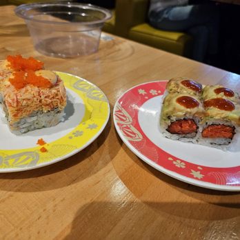 Kai Sushi - Sizing of sushi rolls - Conveyor Belt Sushi Near Me - Lombard, Illinois