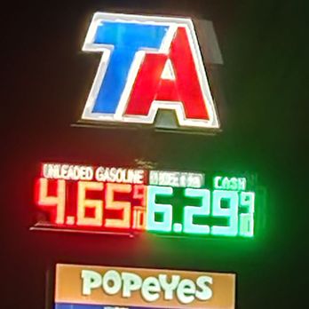 TA Santa Nella - Fuel prices end of November 2022. - Service Stations Near Me - Santa Nella, California