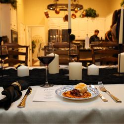 Jacob Kenney - Dinner setup