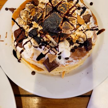 Honeybear Cafe - Side of s''more pancake - Breakfast & Brunch Near Me - Chicago, Illinois