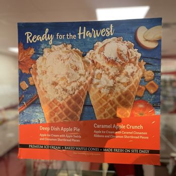 Bruster's Real Ice Cream - Seasonal Fall Flavors - Desserts Near Me - Fullerton, California