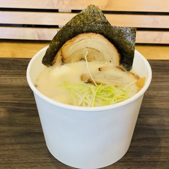 i-Tea - a cup of soup with a piece of sushi on top - Ramen Near Me - Milpitas, California i-Tea - a cup of soup with a piece of sushi on top - Ramen Near Me - Milpitas, California
