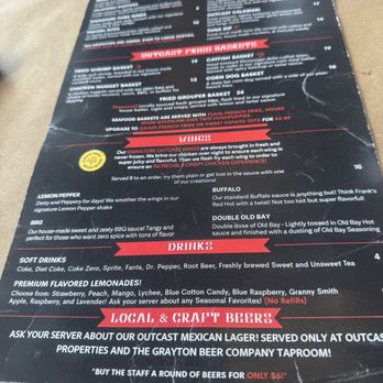 Outcast Seafood - Seafood Near Me - Miramar Beach, Florida