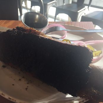 Gatlin's BBQ - Beef rib. Monster. But not as flavorful as the brisket - Barbeque Near Me - Houston, Texas